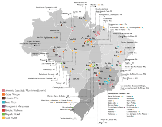 A mineracao no Brasil - Geotech Consultoria
